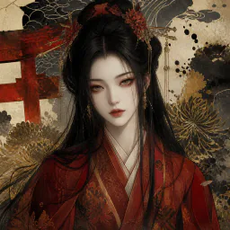玉姬 美艷絕倫的紅衣女妖 瀧澤的式神