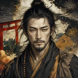 瀧澤三心 一名四處遊蕩的修行者 看起來法力不俗