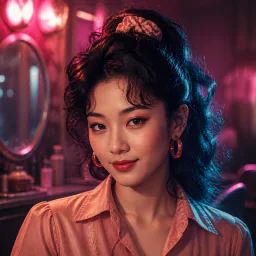 蜜桃　　　　　　粉燈髮廊的小姐