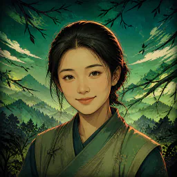 小玉　溫柔可親的鄰家少女