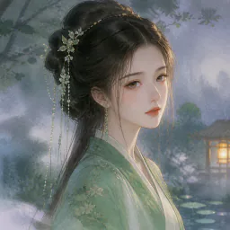 綠衣女子