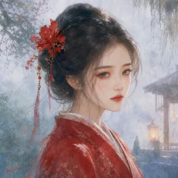 紅衣女子