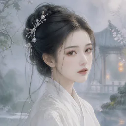 白衣女子